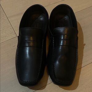 Bruno Magli Classic Black Slip-On Loafers